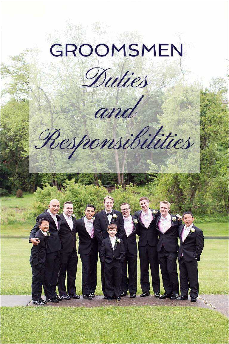 Groomsmen Duties & Responsibilities - How to go above & beyond on a wedding day!