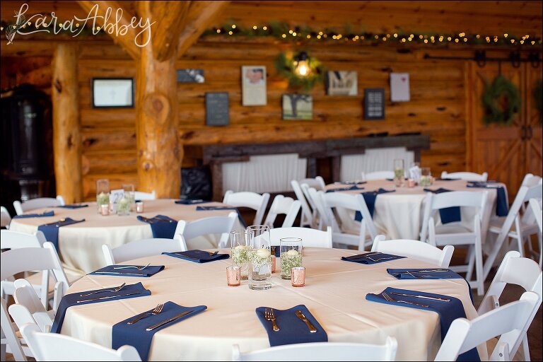 Reception Details for Wedding at The Gathering Place