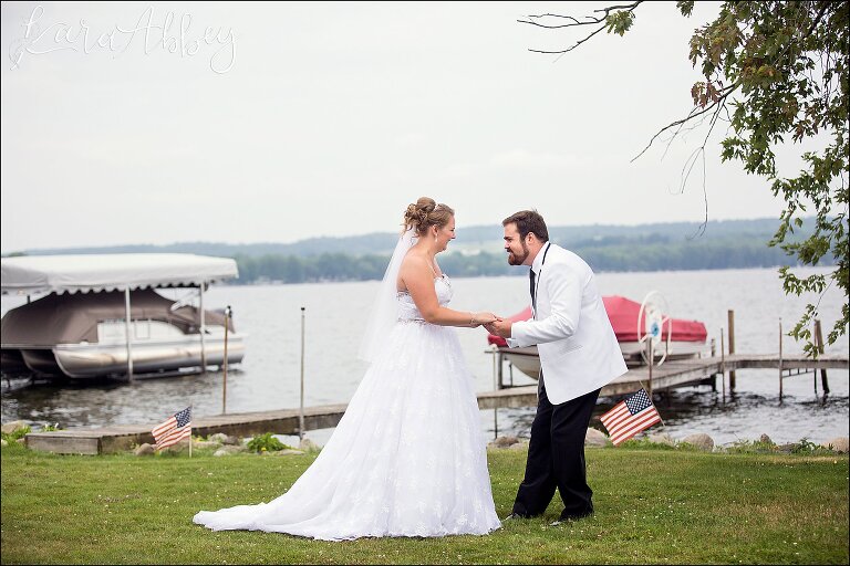 What Is a First Look by Irwin, PA Wedding Photographer