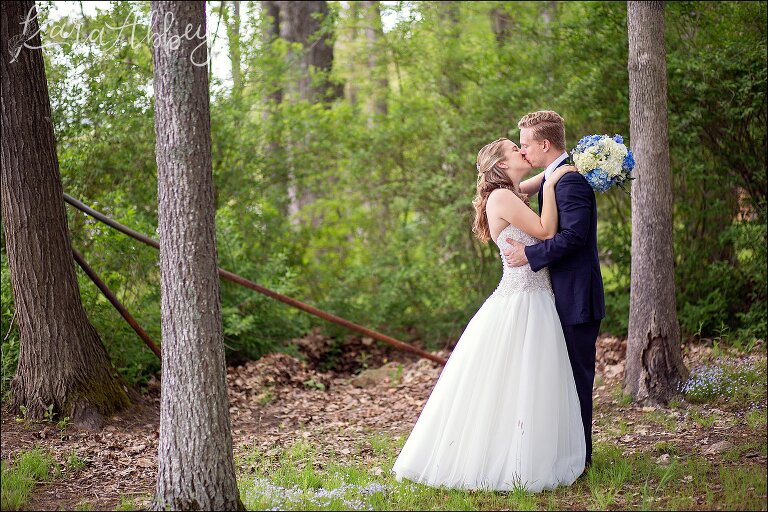 Lakeside Wedding Bride & Groom Portraits at Deep Creek Lake, MD