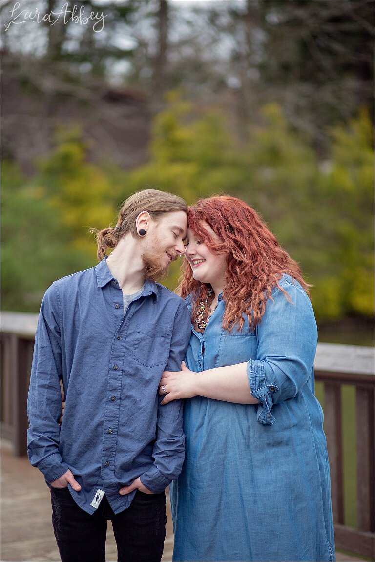 Spring Engagement Session at Twin Lakes Park in Greensburg, PA