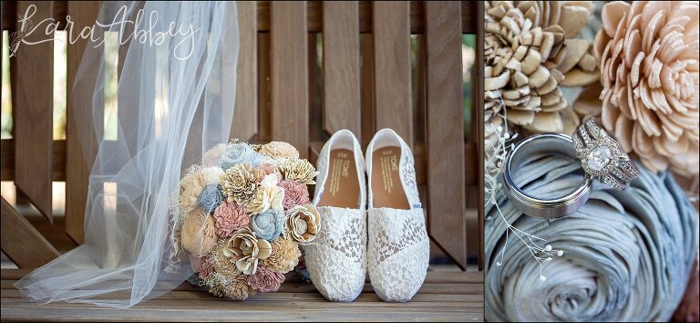 Rustic Elegant Outdoor Summer Wedding on Private Property in PA - Bride Getting Ready Details
