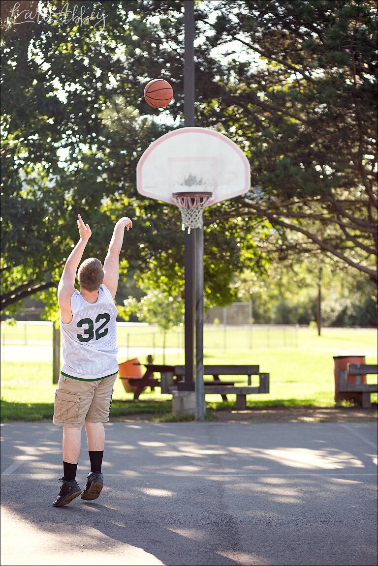 2019 Senior Photography - Basketball Theme