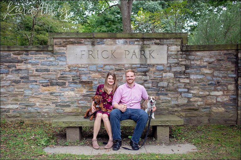 Summer Engagement Photos at Frick Park in Pittsburgh, PA