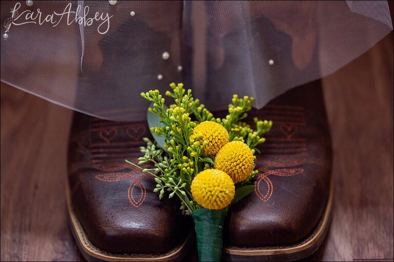 Fall Red & Yellow Wedding Photography in Hopwood, PA - Bridal Details