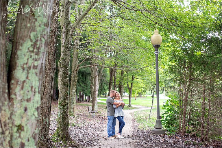Fall Engagement Photos at Twin Lakes Park in Greensburg, PA
