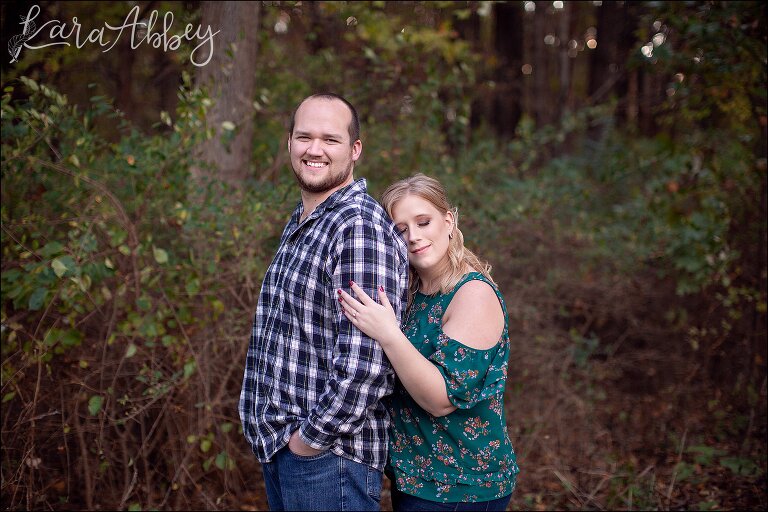 Fall Engagement Photos at Bushy Run Battlefield in Jeannette, PA