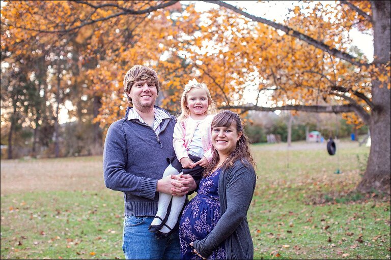 Our Own Fall Family Photos in Irwin, PA Backyard