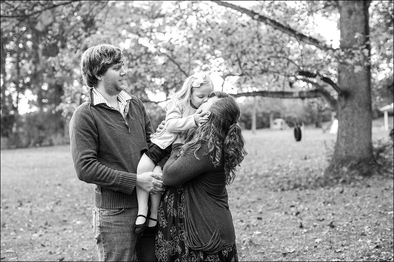 Our Own Fall Family Photos in Irwin, PA Backyard