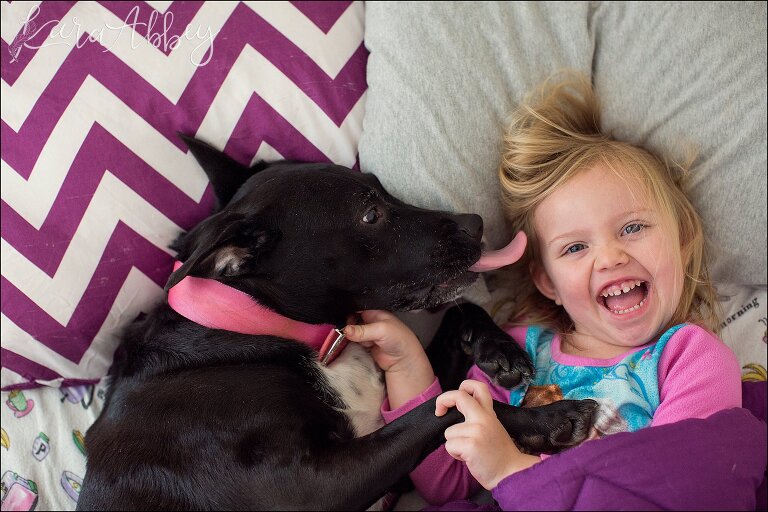 Bloopers from Weekly Photos of Black Lab and Toddler in Irwin, PA