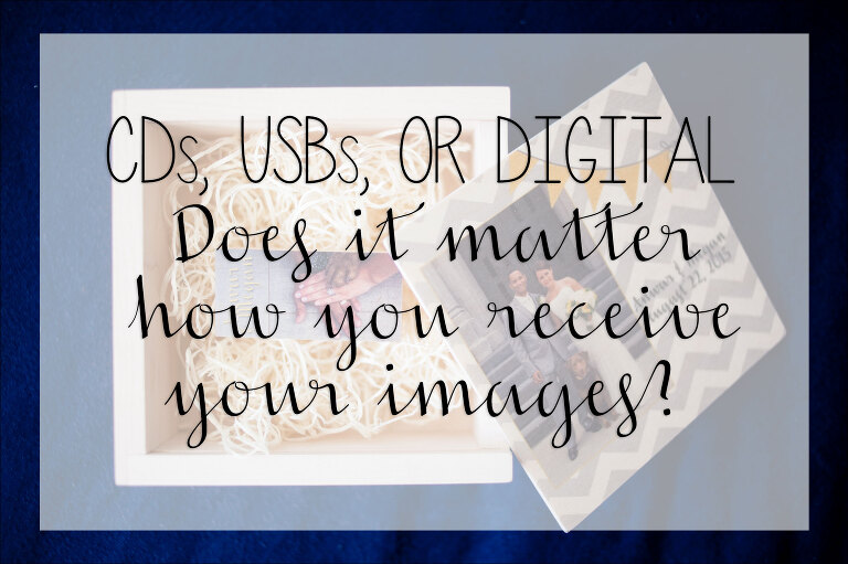 Does it matter how you receive your images? CDs vs. USBs vs. Digital Galleries by Pittsburgh Wedding Photographer
