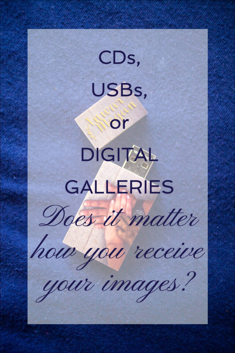 Does it matter how you receive your images? CDs vs. USBs vs. Digital Galleries by Pittsburgh Wedding Photographer