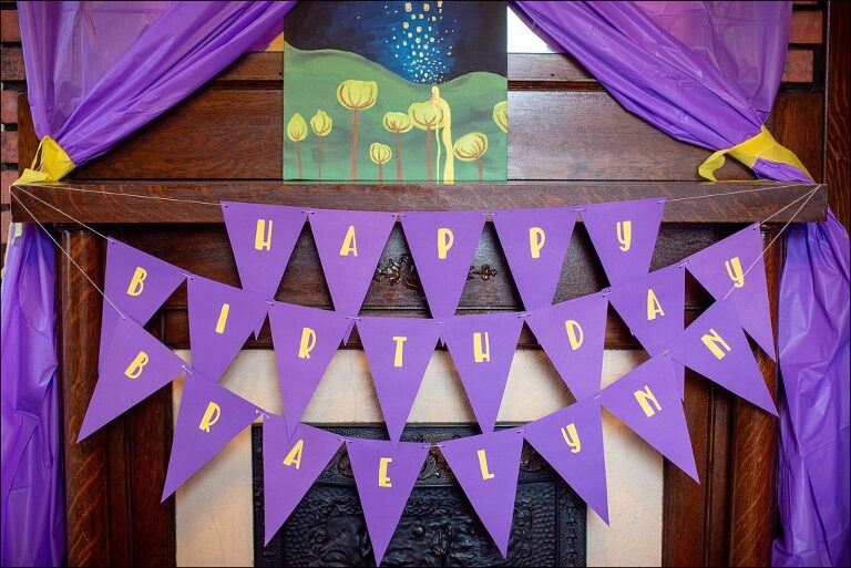 4 Year Old Rapunzel Themed Birthday Party in Irwin, PA