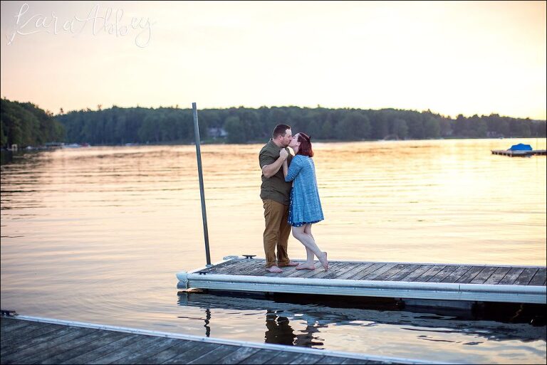 Deep Creek Lake, MD Engagement Session at Castle On The Lake