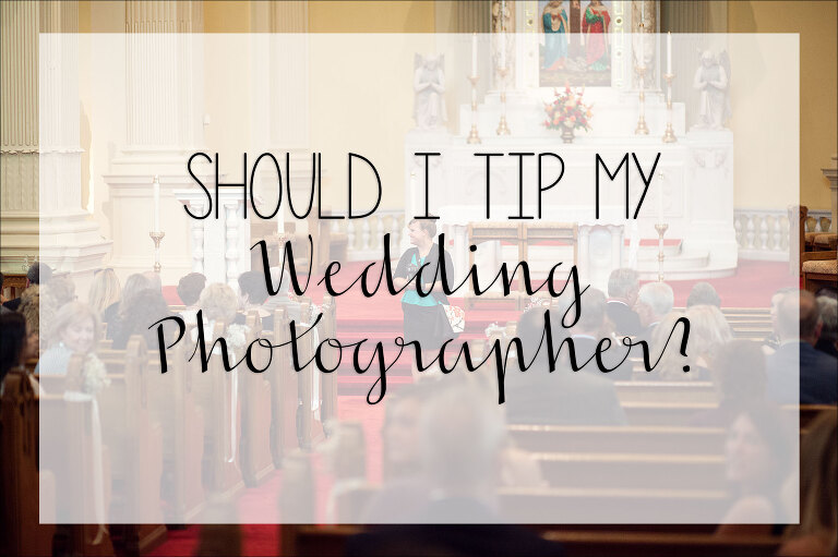 Should I Tip My Wedding Photographer & Other Wedding Vendors?