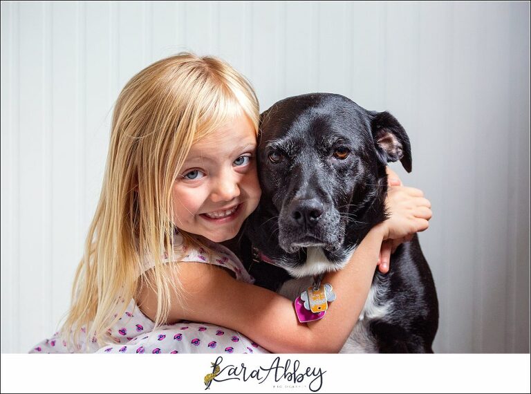 Abby's Saturday Toddler & Black Lab in Irwin, PA