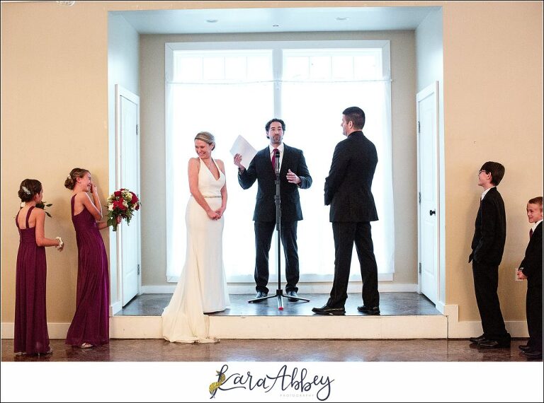 Intimate Wedding at The Event Center at Waterworks in Greensburg PA