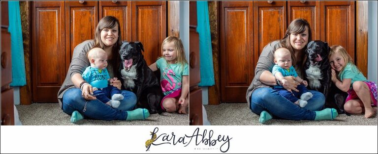Bloopers and Outtakes of Abby's Saturday Weekly Portraits in Irwin PA