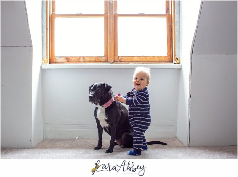 Bloopers and Outtakes of Abby's Saturday Weekly Portraits in Irwin PA