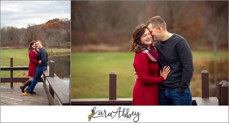 Late Fall Engagement Session at Mammoth Park in Greensburg PA