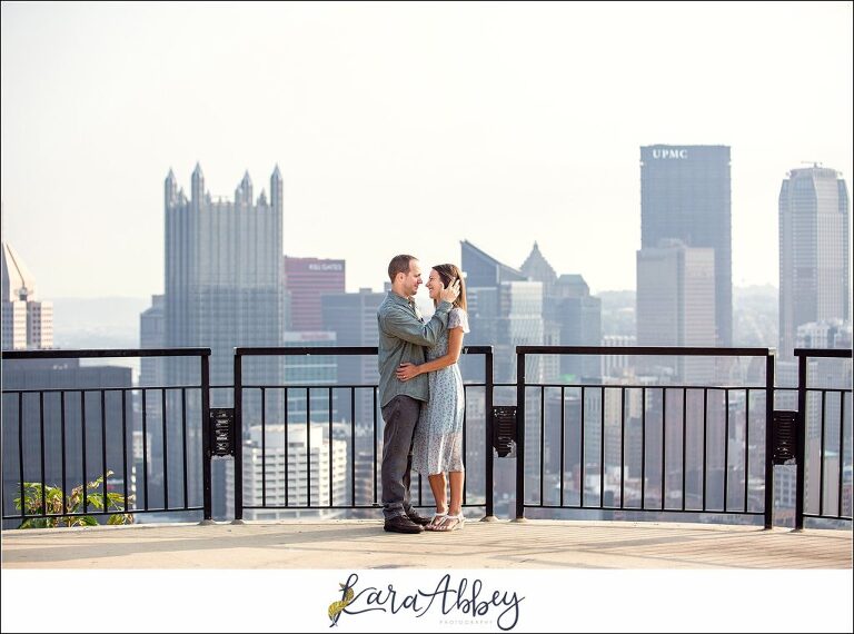 Best Pittsburgh PA Engagement Photographer Highlights of 2019 - Mt. Washington Overlook