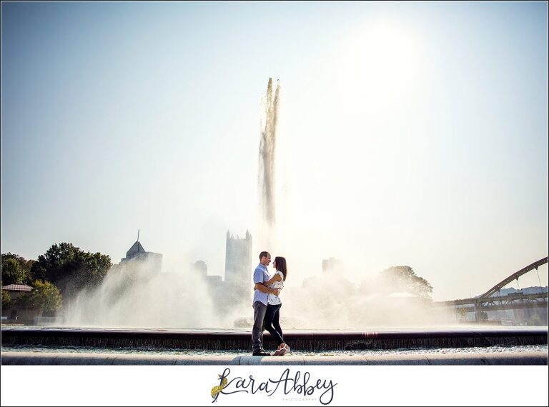 Best Pittsburgh PA Engagement Photographer Highlights of 2019 - Point State Park