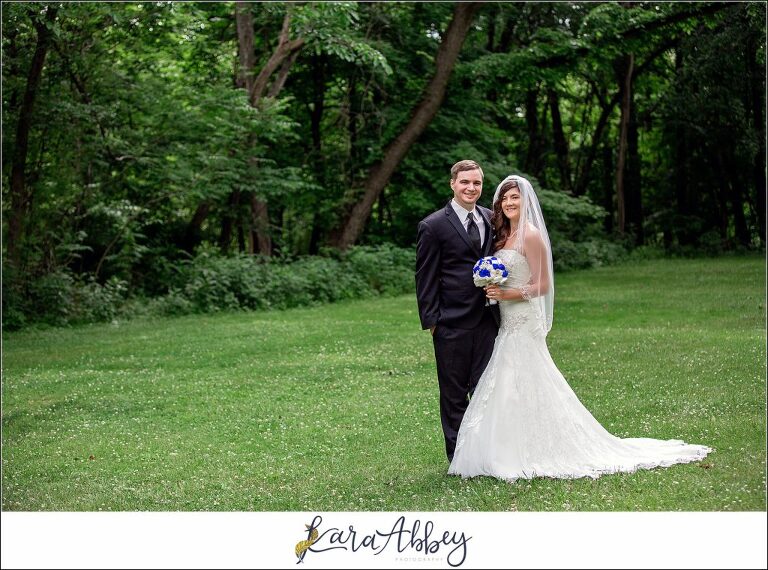 Intimate Summer Wedding Bride & Groom Portraits at Braddock's Trail Park in Irwin, PA 5-Star Review of Their Wedding Photography