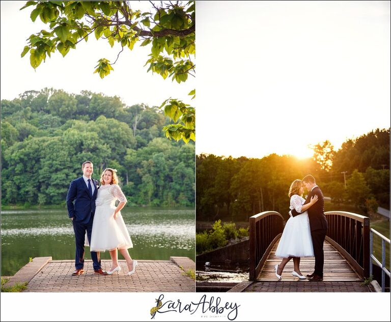 Summer Wedding Photos at Twin Lakes Park in Greensburg PA