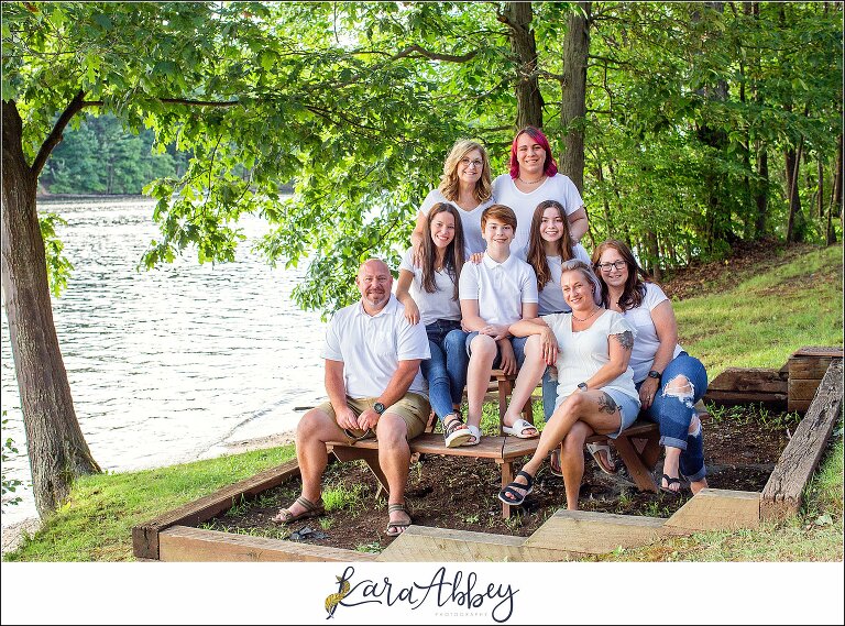 Summer Family Photos at Deep Creek Lake, MD - at Lakewood Resorts