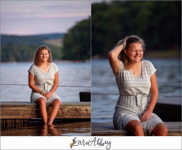 Summer Teen Portraits at Deep Creek Lake, MD