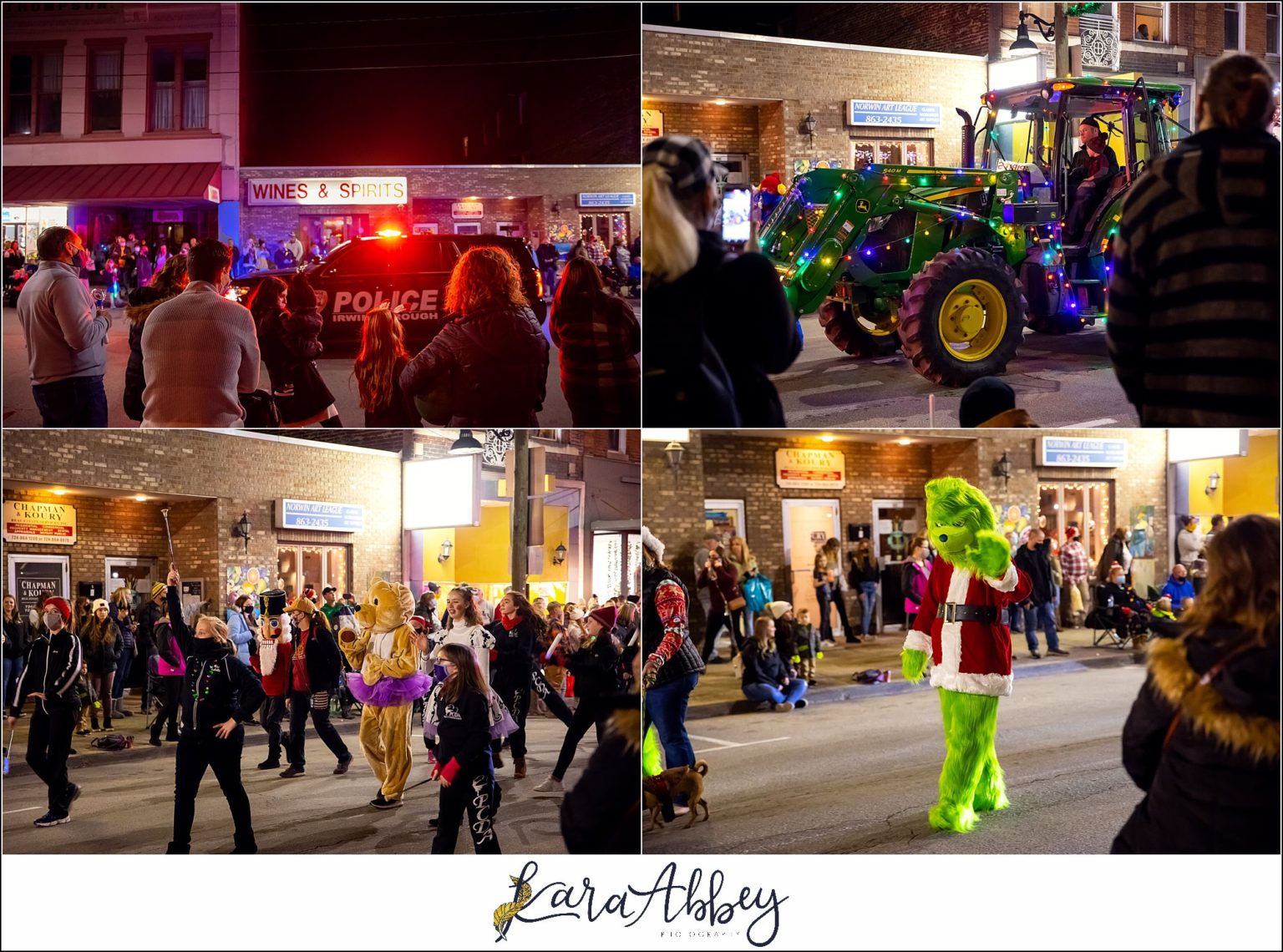 Light Up Night Parade in Downtown Irwin, PA 2020