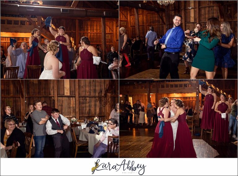 Cranberry Fall Wedding at Bell's Banquets in Mt. Pleasant - Reception Dancing
