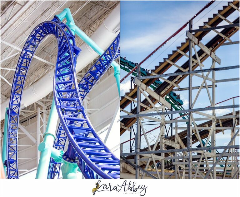 Amazing Roller Coaster Photography by Amusement Park Photographer in Pittsburgh PA