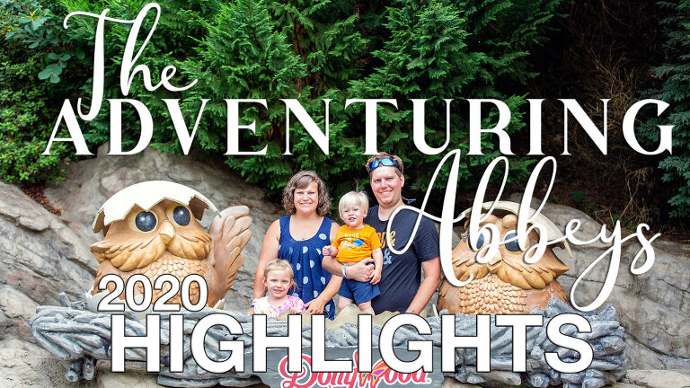 The Adventuring Abbeys Highlights of 2020 Going to Amusement Parks
