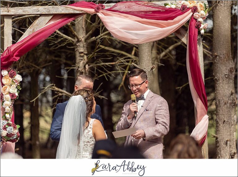 Spring Wedding at Sanaview Farms in Champion PA