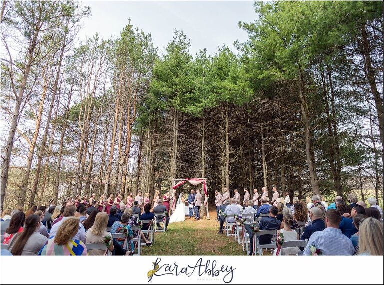 Spring Wedding at Sanaview Farms in Champion PA