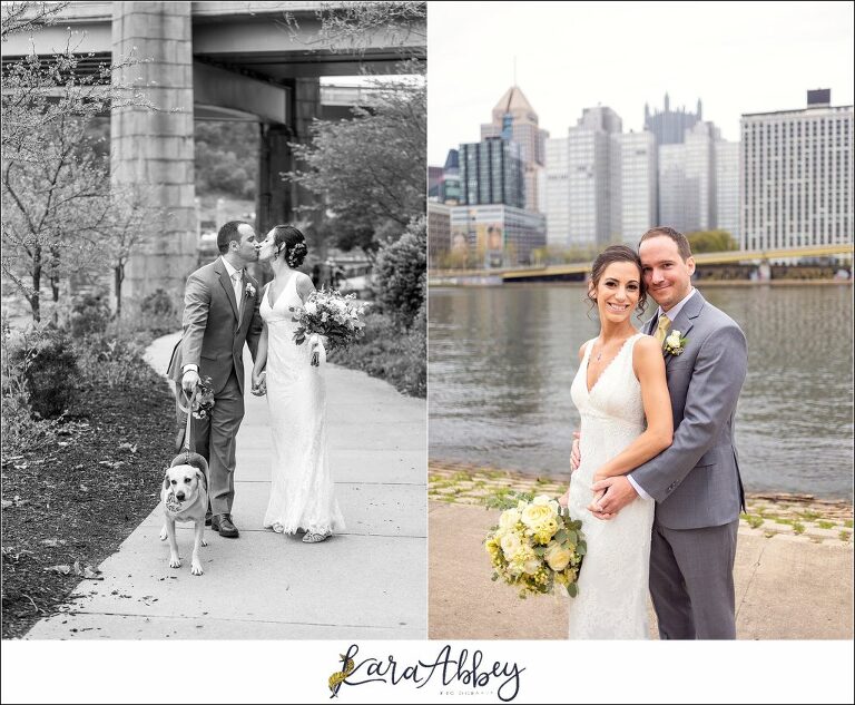 Spring Wedding at Phipps Conservatory in Pittsburgh, PA - Portraits on the North Shore