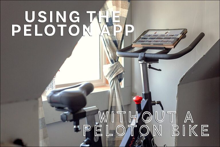 Using the Peloton App Without A Peloton Bike