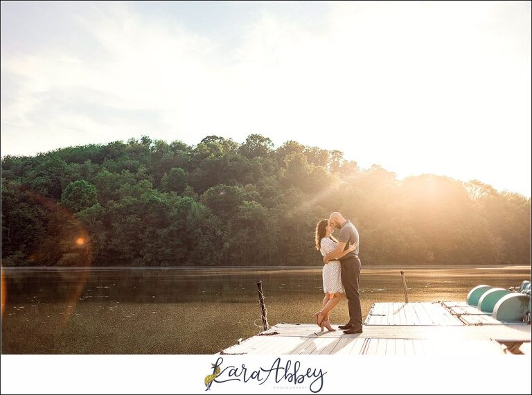 Summer Engagement Photography at Twin Lakes Park in Greensburg, PA