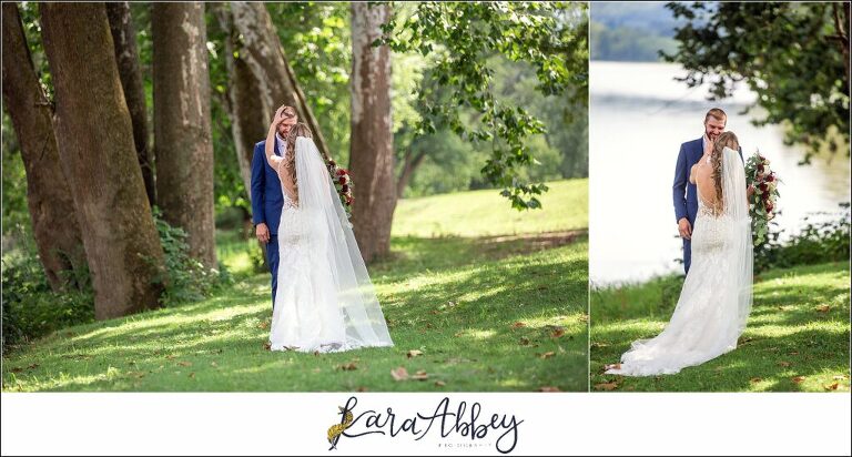 What Is A First Look by Irwin PA Wedding Photographer