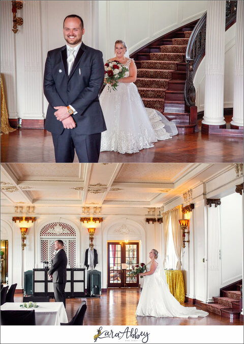 What Is A First Look by Irwin PA Wedding Photographer