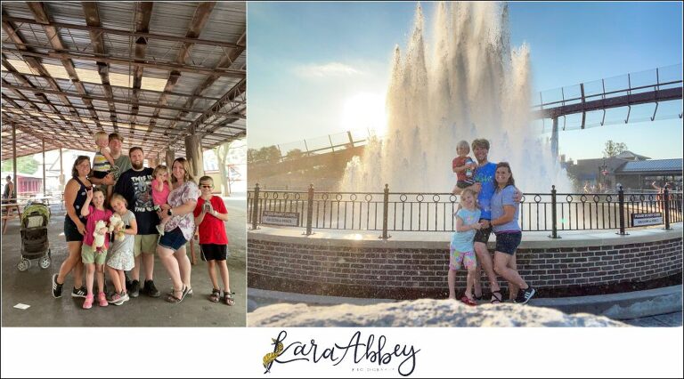How to Take your own Family Photos at an Amusement Park or ANYWHERE
