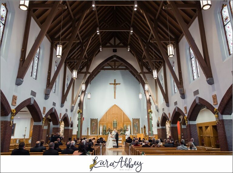 Classic Fall Wedding at Immaculate Conception Church in Irwin, PA