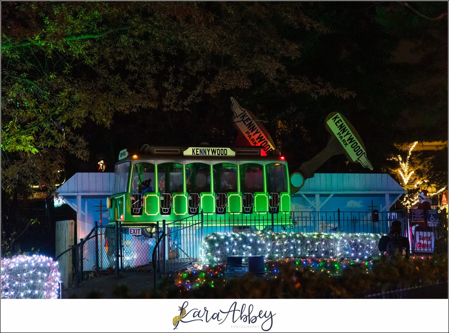 Kennywood Park Holiday Lights 2021