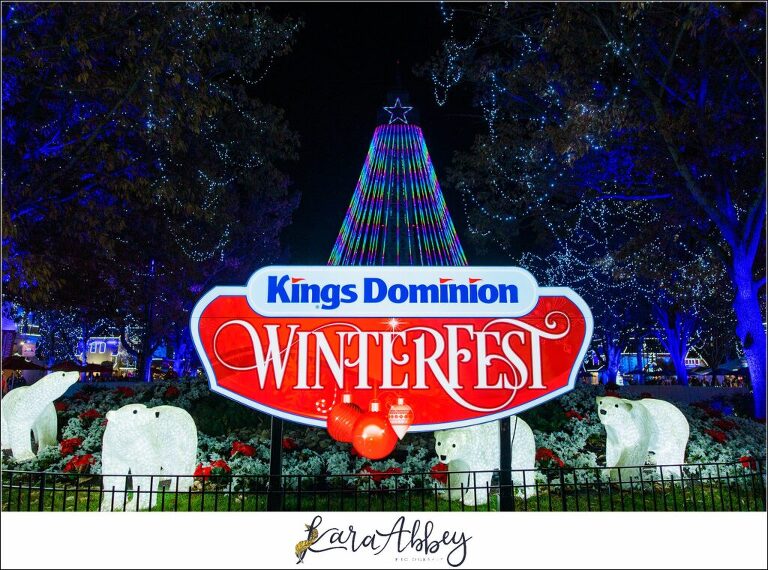Winterfest at Kings Dominion Adventuring Abbeys Family Vlog