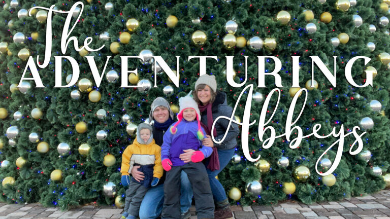 The Adventuring Abbeys visit Kings Dominion & Busch Gardens for Christmas Family Vlog