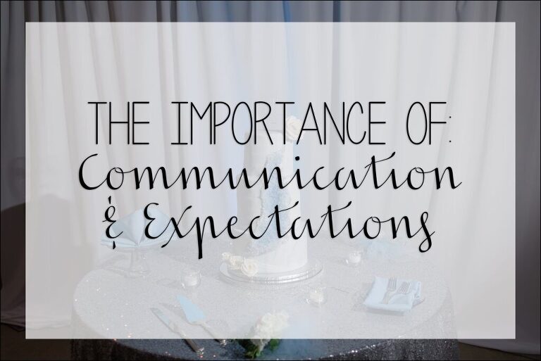 Wedding Photography The Importance of Communication and Expectations