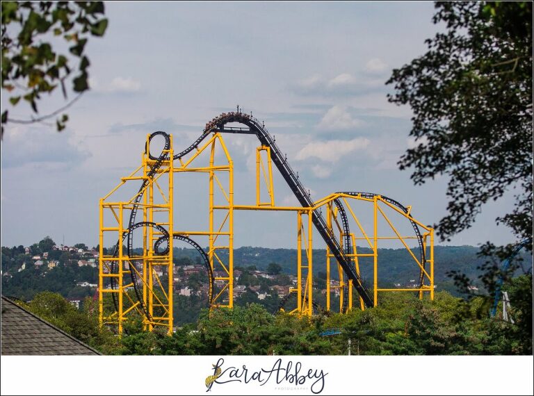 Kara Abbey Photography XscreamThrills Roller Coaster Photography Kennywood Park West Mifflin, PA