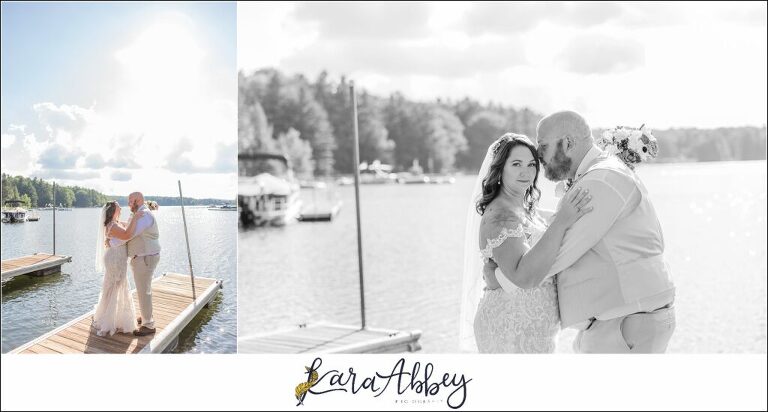 Amazing Wedding Photography by Photographer in Irwin PA - Deep Creek Lake, MD Backyard