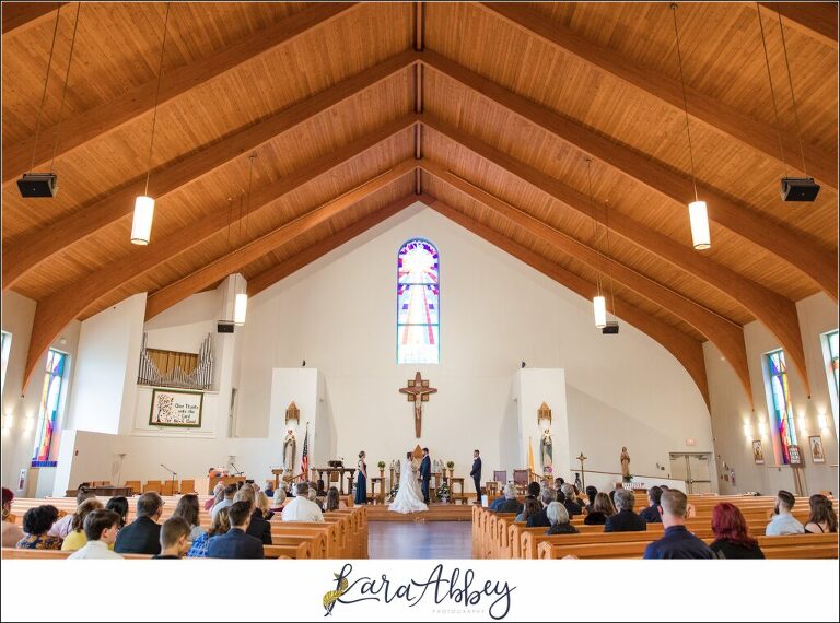 Amazing Wedding Photography by Photographer in Irwin PA - St. Angela Merici Parish in McKeesport, PA